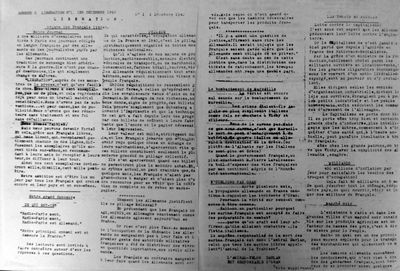 Numéro du 1er décembre 1940