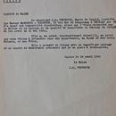 Déclaration sur l'honneur de J.P. Vendroux