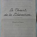 Partition du Chant de la Libération page 1