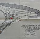 Plan du dépôt de machines de Nogent